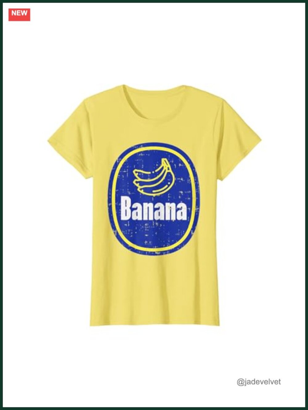 Funny Banana Sticker DIY Halloween Costume T-Shirt